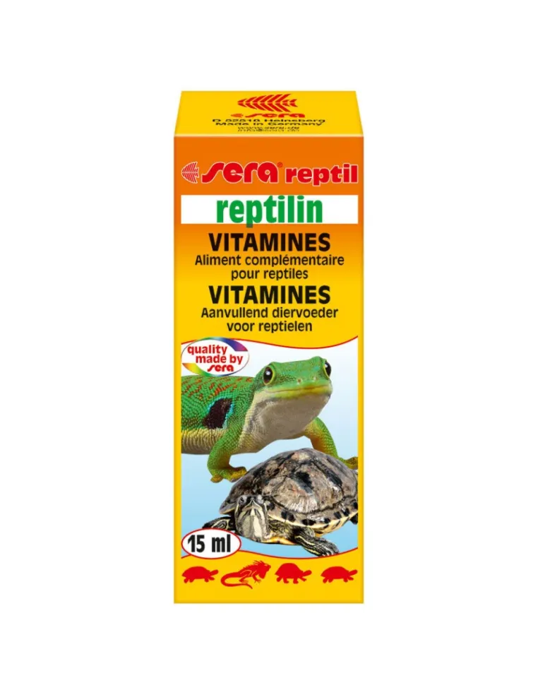 Reptilin Sera Integratore Vitaminico Reptil 15ml