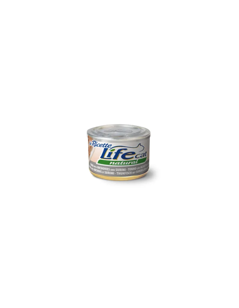 Ricette LifeCat Tonno Alicette Surimi 150g
