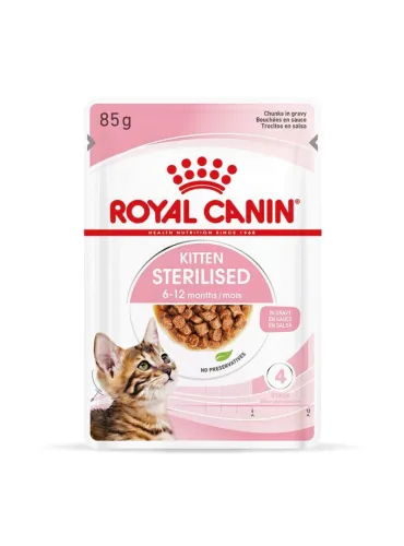 Royal Canin Kitten Sterilized Gravy 85g Busta