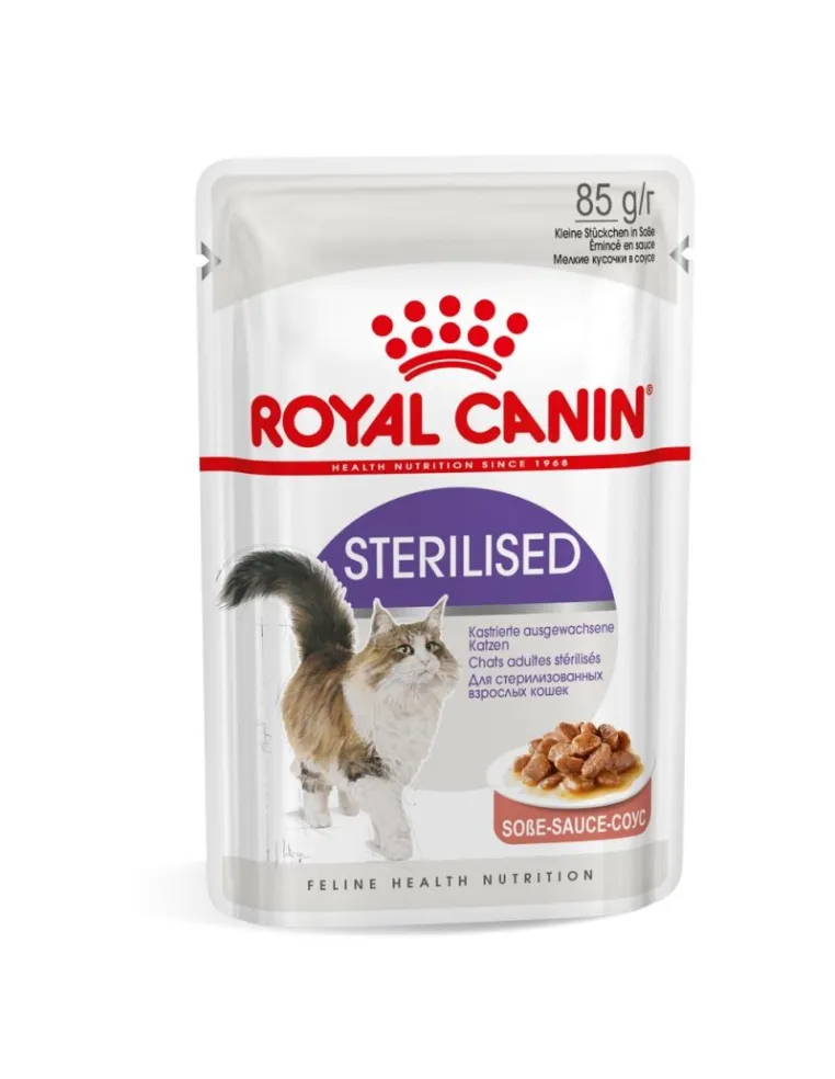 Royal Canin Sterilised Cat Food 85g Salsa Pouch