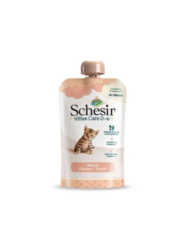 Schesir Kitten Cream Pollo 150g