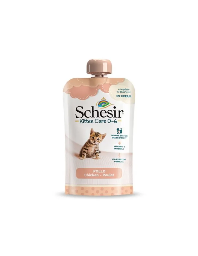 Schesir Kitten Cream Pollo 150g