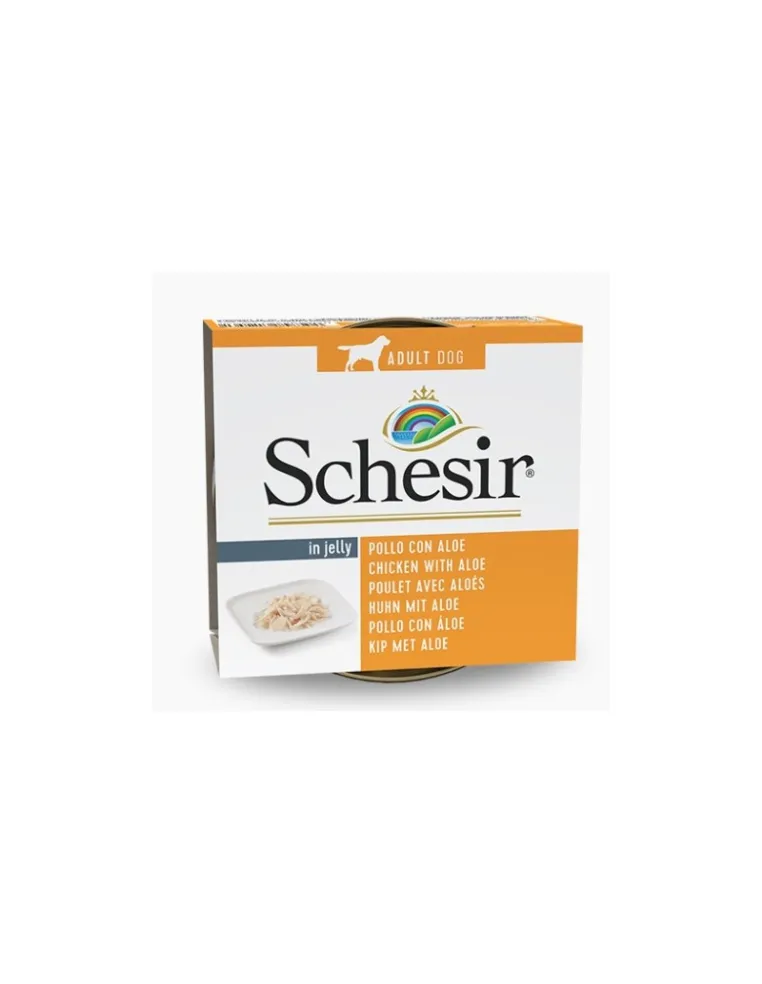 Schesir Pollo e Aloe 150g Alimento per Cani