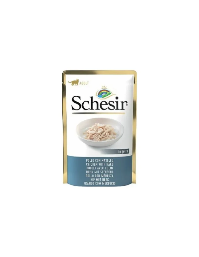 Schesir Pollo Nasello 85g Busta Cat