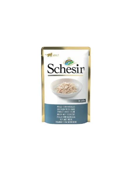 Schesir Pollo Nasello 85g Busta Cat Schesir Pollo Nasello 85g Busta Cat