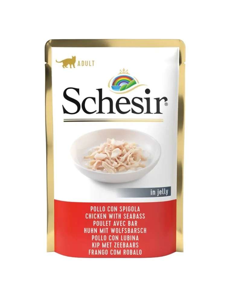 Schesir Pollo Spigola 85g Busta