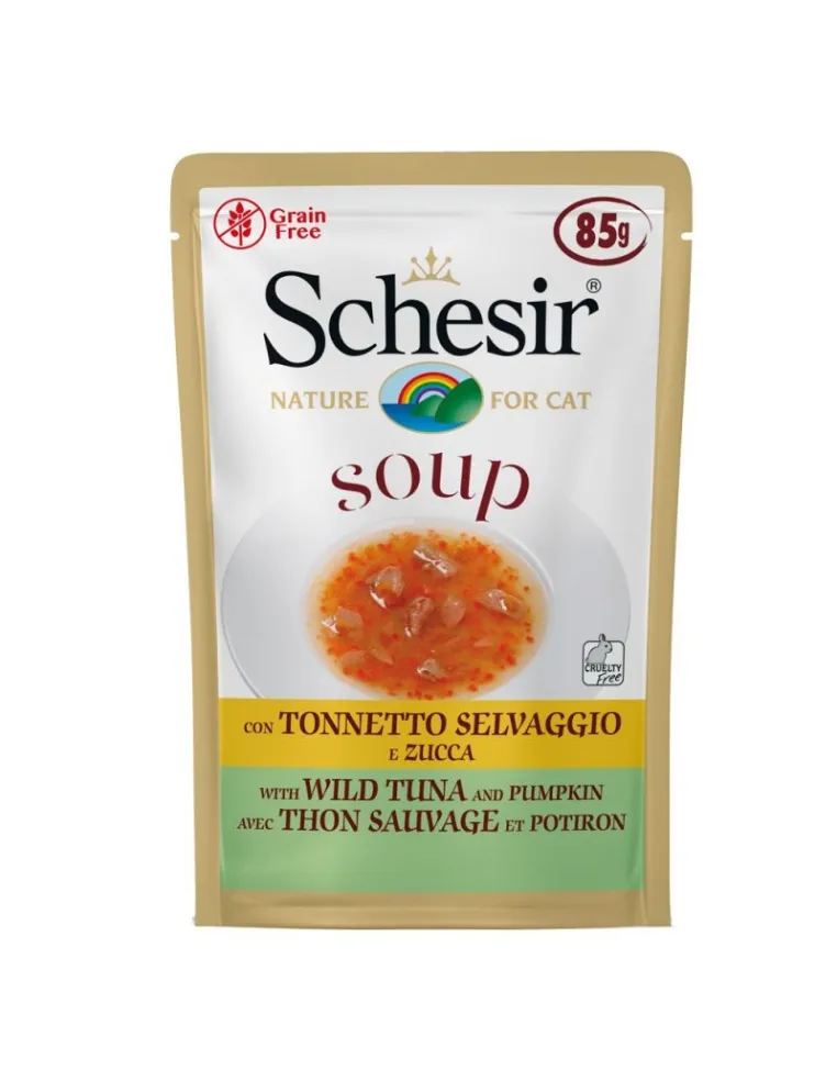 Schesir Soup Tonno Zucca 85g