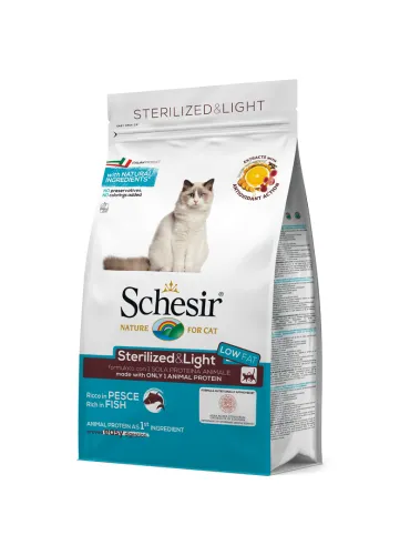 Schesir Sterilised Pesce 1.5kg Cat
