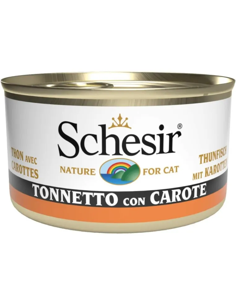 Schesir Tonnetto e Carote 85g Cat Food 7283