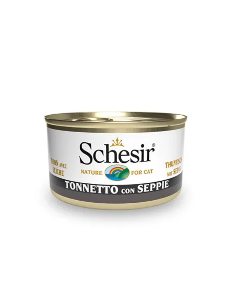 Schesir Tonnetto e Seppie 85g Cibo per Gatti Schesir Tonnetto e Seppie 85g Cibo per Gatti