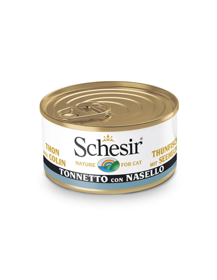 Schesir Tonnetto Nasello 85g Cat Food