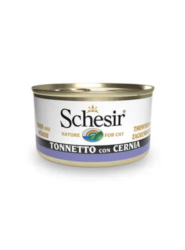 Schesir Tonno Cernia 85g Cat Food