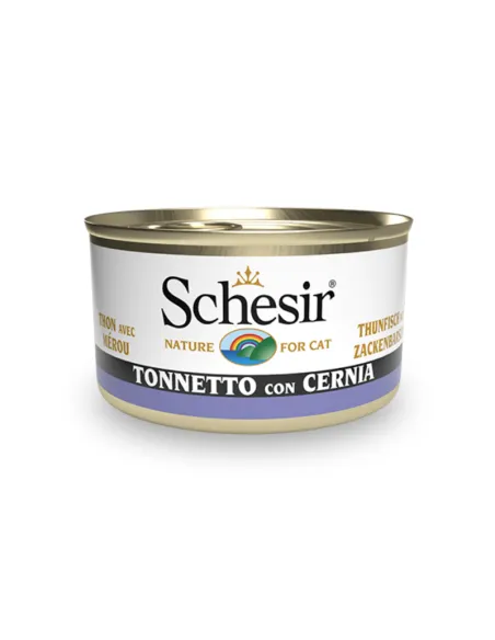 Schesir Tonno Cernia 85g Cat Food Schesir Tonno Cernia 85g Cat Food
