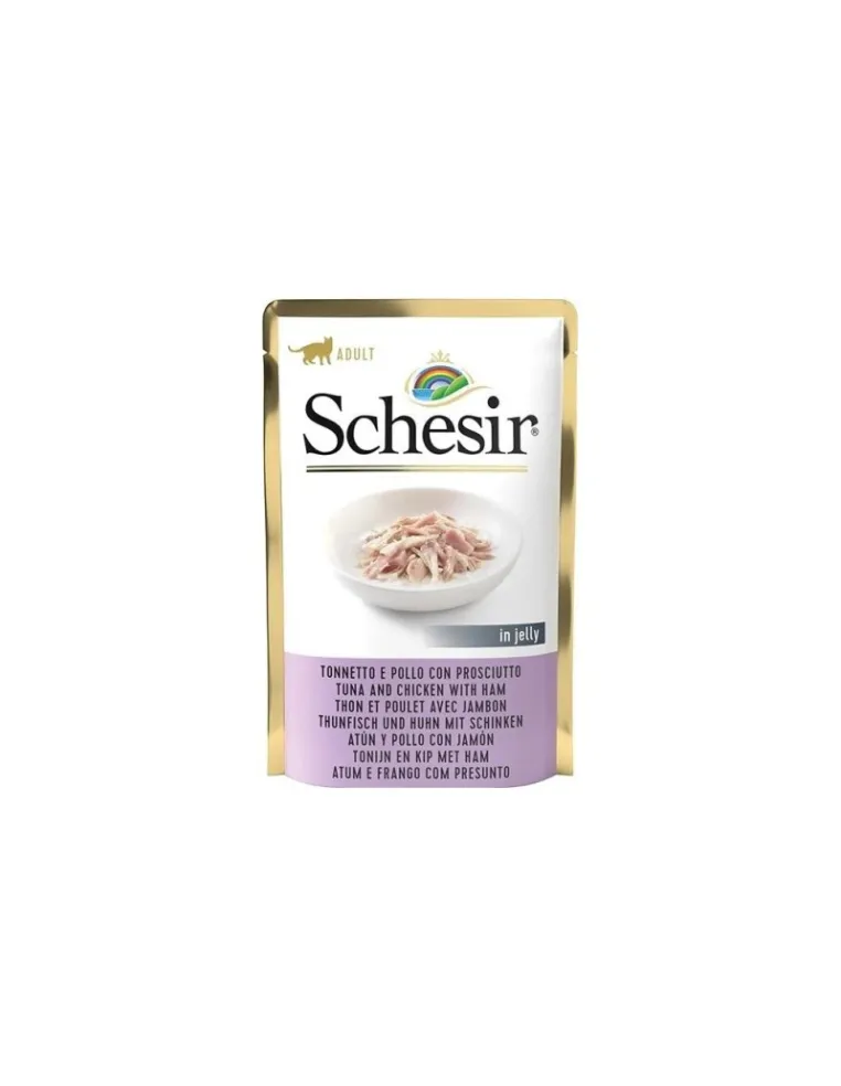 Schesir Tonno Pollo Prosciutto 85g Busta