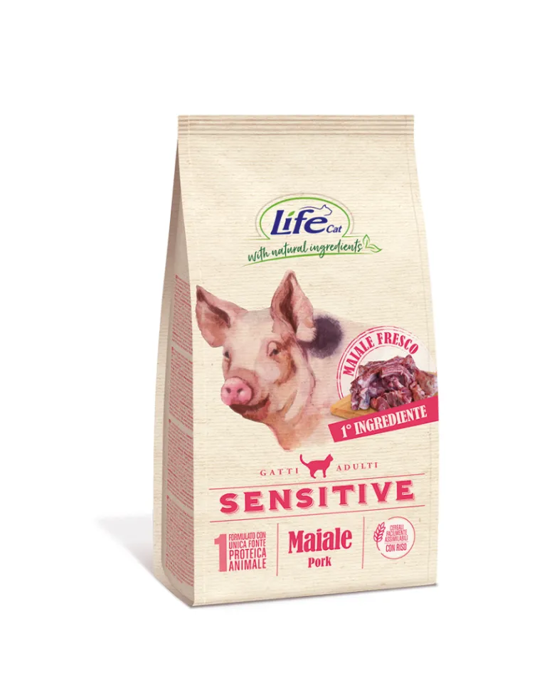 Sensitive LifeCat Maiale 400g