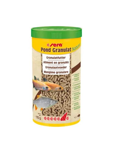 Sera Pond Biogranulat Mangime Fish 205g 1L