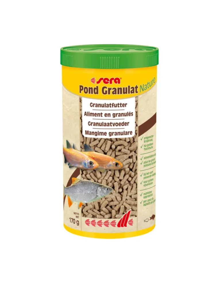 Sera Pond Biogranulat Mangime Fish 205g 1L