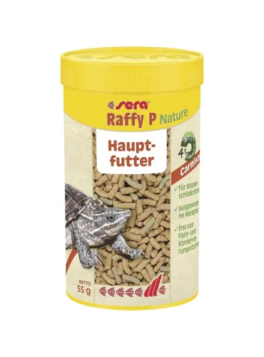 Sera Turtle Raffy P Mangime Reptil 50g 250ml