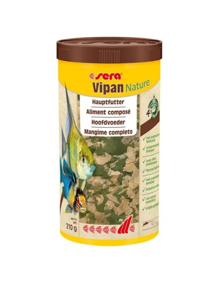 Sera Vipan Natur Mangime Fish Scaglie Dolce 250ml