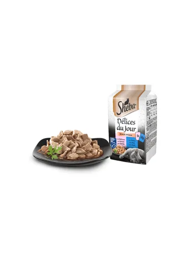 Sheba D.Dujour Prelibata Sal/To/Salsa 6x50gr