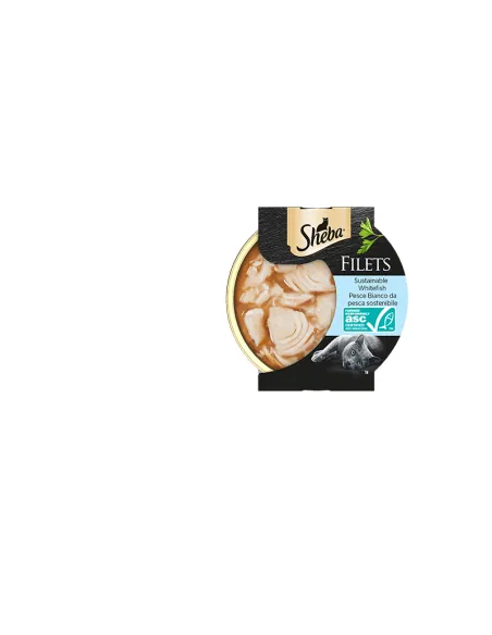 Sheba Filets Pesce Bianco 60g Sheba Filets Pesce Bianco 60g