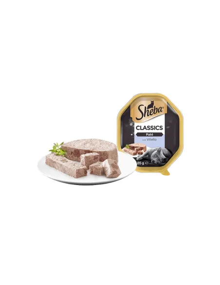 Sheba Paté Vitello Vaschetta 85g Sheba Paté Vitello Vaschetta 85g