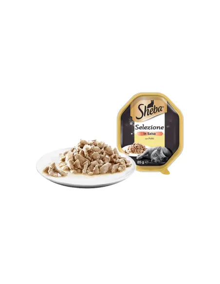 Sheba Selezione in Salsa Pollo 85g Sheba Selezione in Salsa Pollo 85g