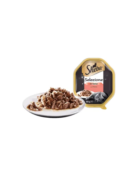 Sheba Selezione Salsa Manzo e Tacchino 85g Sheba Selezione Salsa Manzo e Tacchino 85g