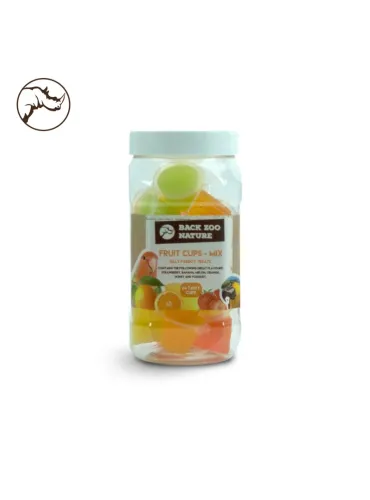 Snack Bird Parrots Fruitcups Mix 24 pz