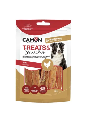 Soft Dog Snack Treats Pollo 80g AE015