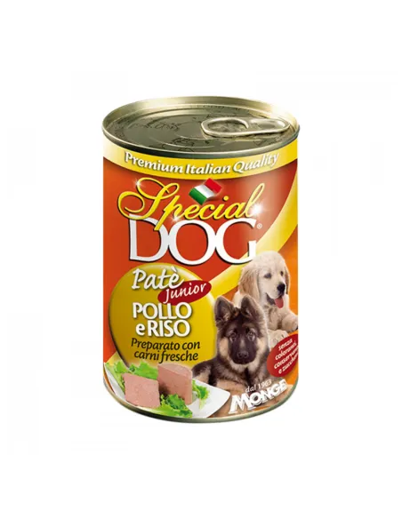 SpecialDog Paté Junior Pollo Riso 400g