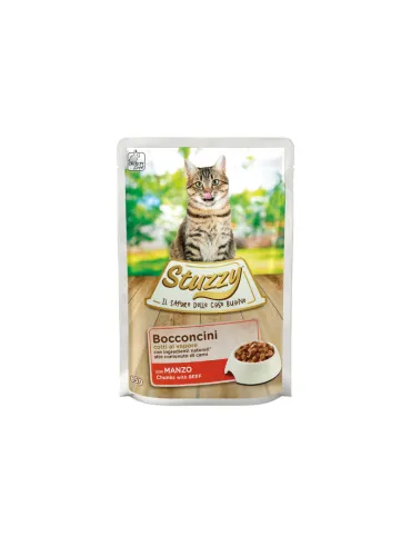 Stuzzy Cat Adult Manzo 85g Busta