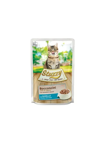 Stuzzy Cat Adult Nasello 85g Busta