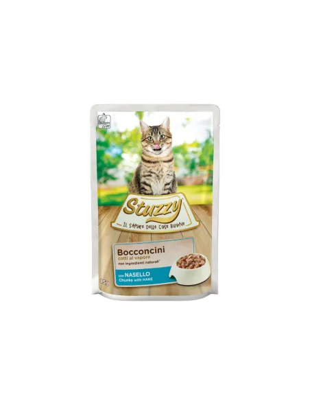 Stuzzy Cat Adult Nasello 85g Busta