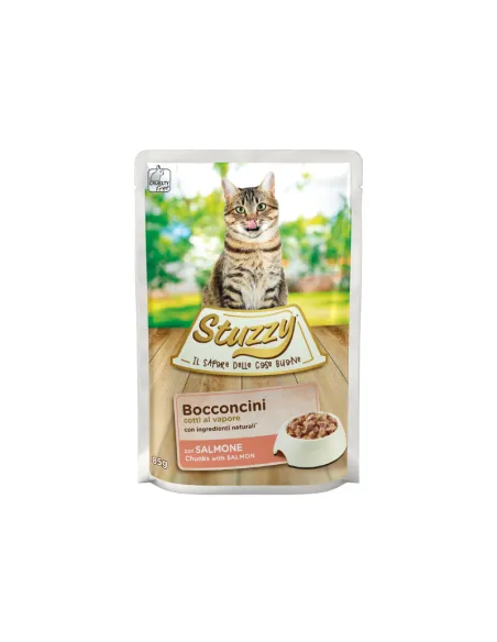 Stuzzy Cat Adult Salmone 85g Busta