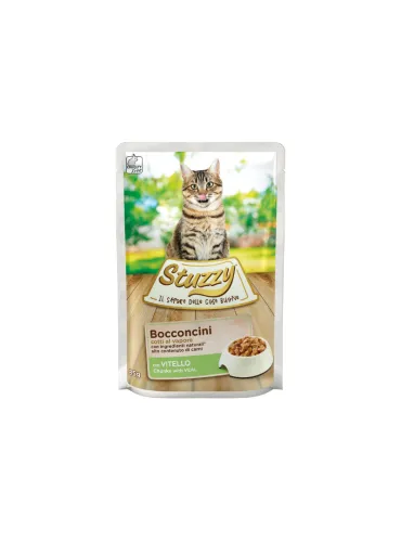 Stuzzy Cat Adult Vitello 85g Busta