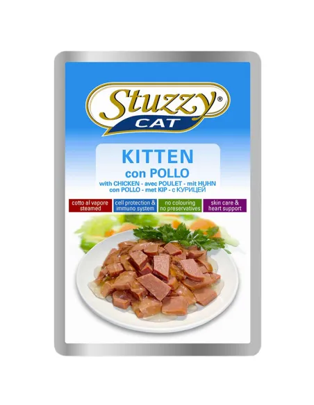 Stuzzy Cat Kitten Pollo Busta 85gr