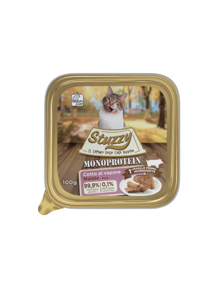 Stuzzy Cat Maiale Monoporzione 100g