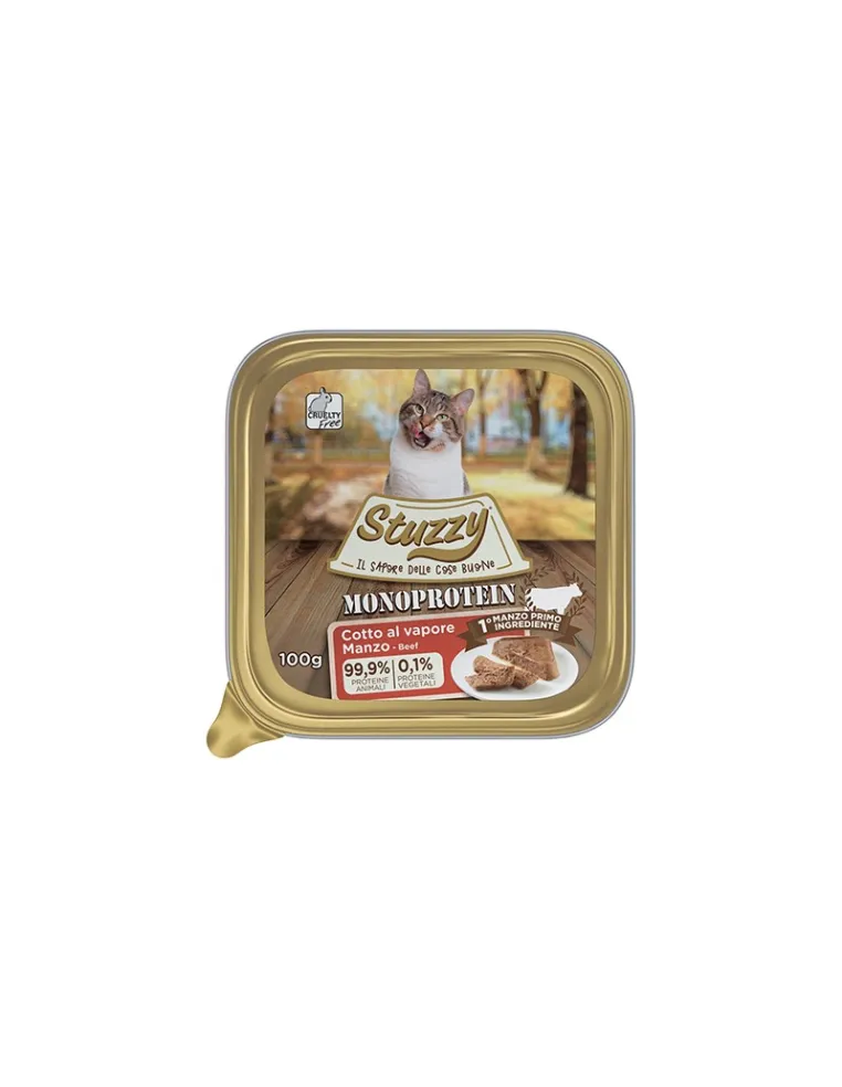 Stuzzy Cat Manzo Monoporzione 100g