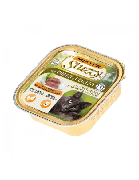Stuzzy Cat Pollo e Fegato 100g Vaschetta Stuzzy Cat Pollo e Fegato 100g Vaschetta
