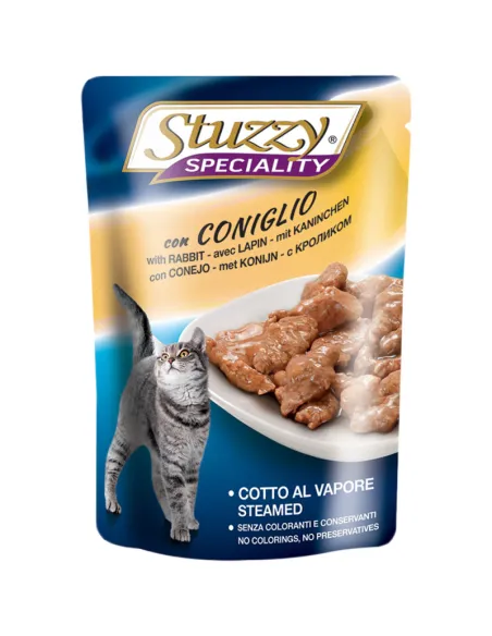 Stuzzy Cat Sfilaccetti Coniglio Busta 85gr Stuzzy Cat Sfilaccetti Coniglio Busta 85gr