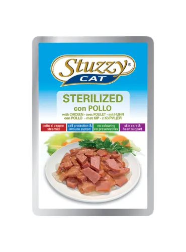 Stuzzy Cat Sterilised Pollo 85g Busta