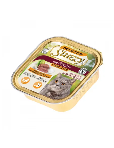 Stuzzy Cat Sterilized Pollo 100g Vaschetta Stuzzy Cat Sterilized Pollo 100g Vaschetta