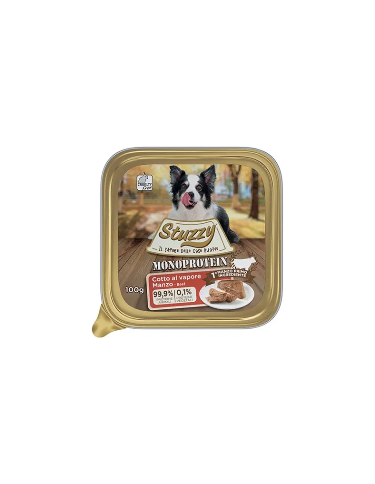 Stuzzy Manzo Monoporzione 100g
