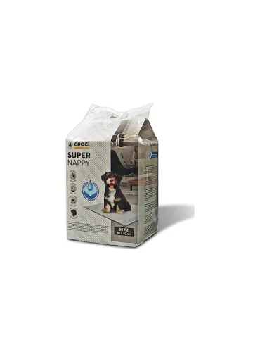 Super Nappy Croci 60x60 50 Pezzi