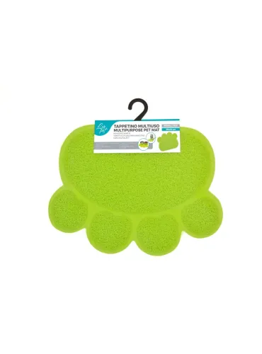 Tappetino Multiuso Zampa Misura S 30x40 cm Colore Assortito