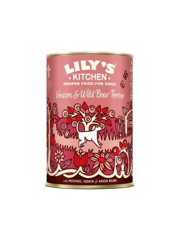 Terrine Cervo Cinghiale Dog Lilys 400gr