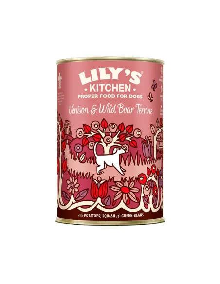 Terrine Cervo Cinghiale Dog Lilys 400gr