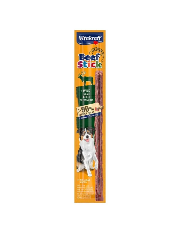 Vitakraft Beef Sticks Dog Snack 12g Selvaggina
