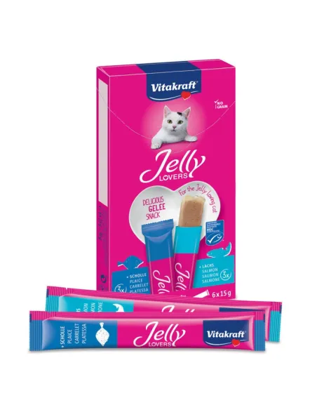 Vitakraft Jelly Lovers Cat Snack Sal Plat 90g